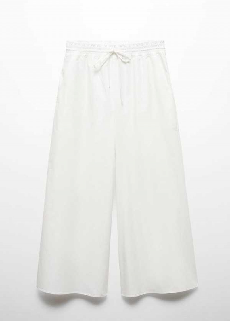 Mango 100% Bavlněné Culotte Pants | MNG-24564