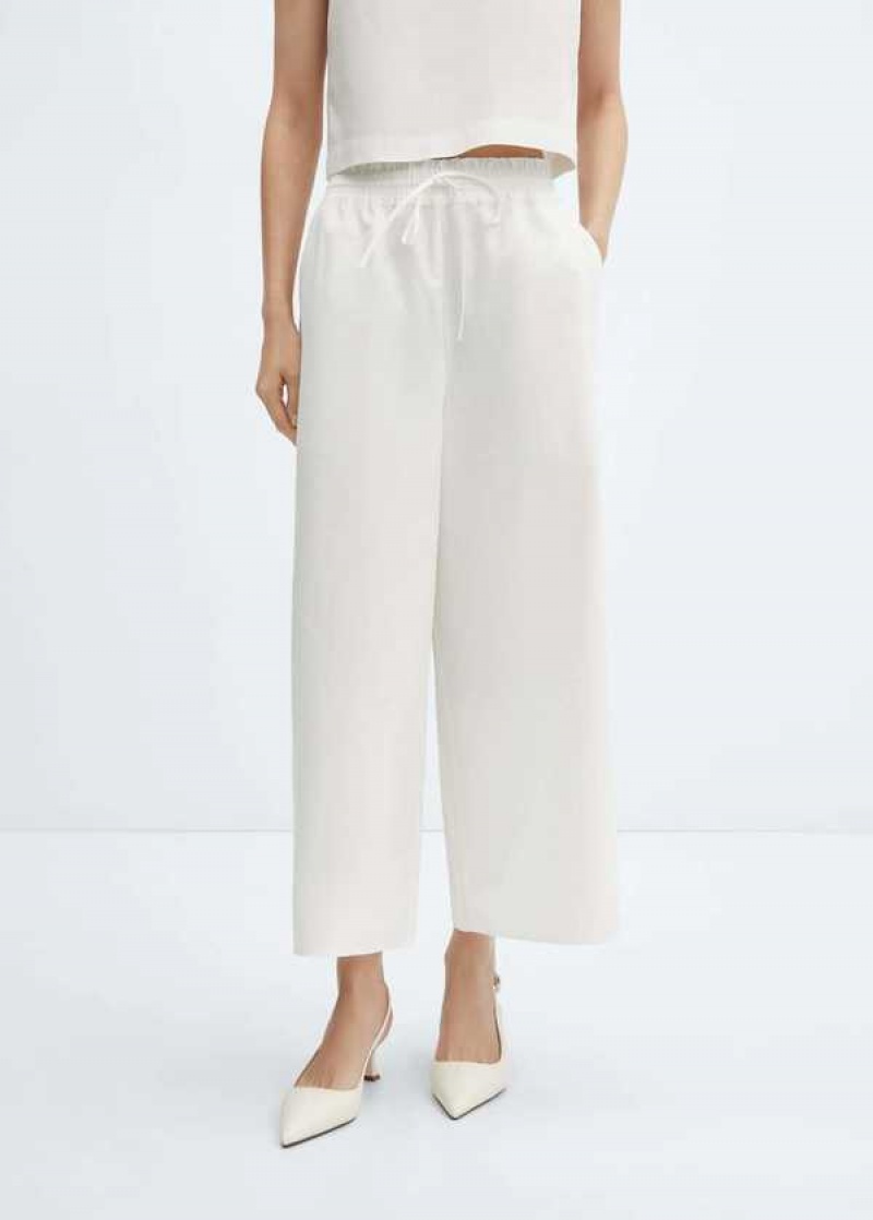 Mango 100% Bavlněné Culotte Pants | MNG-24564