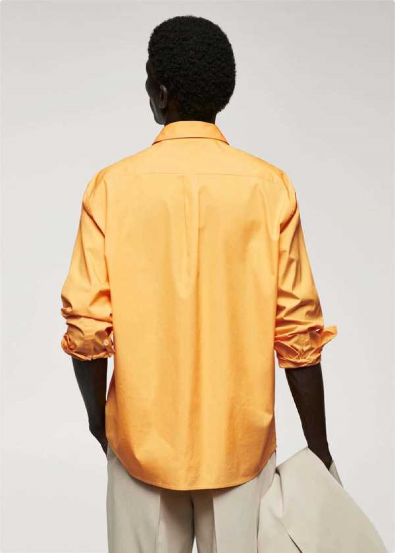 Mango 100% Bavlněné Pocket Shirt | MNG-22080