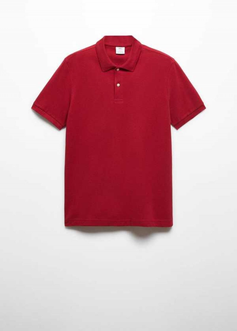 Mango 100% Bavlněné Regular-fit Polo Shirt | MNG-21755