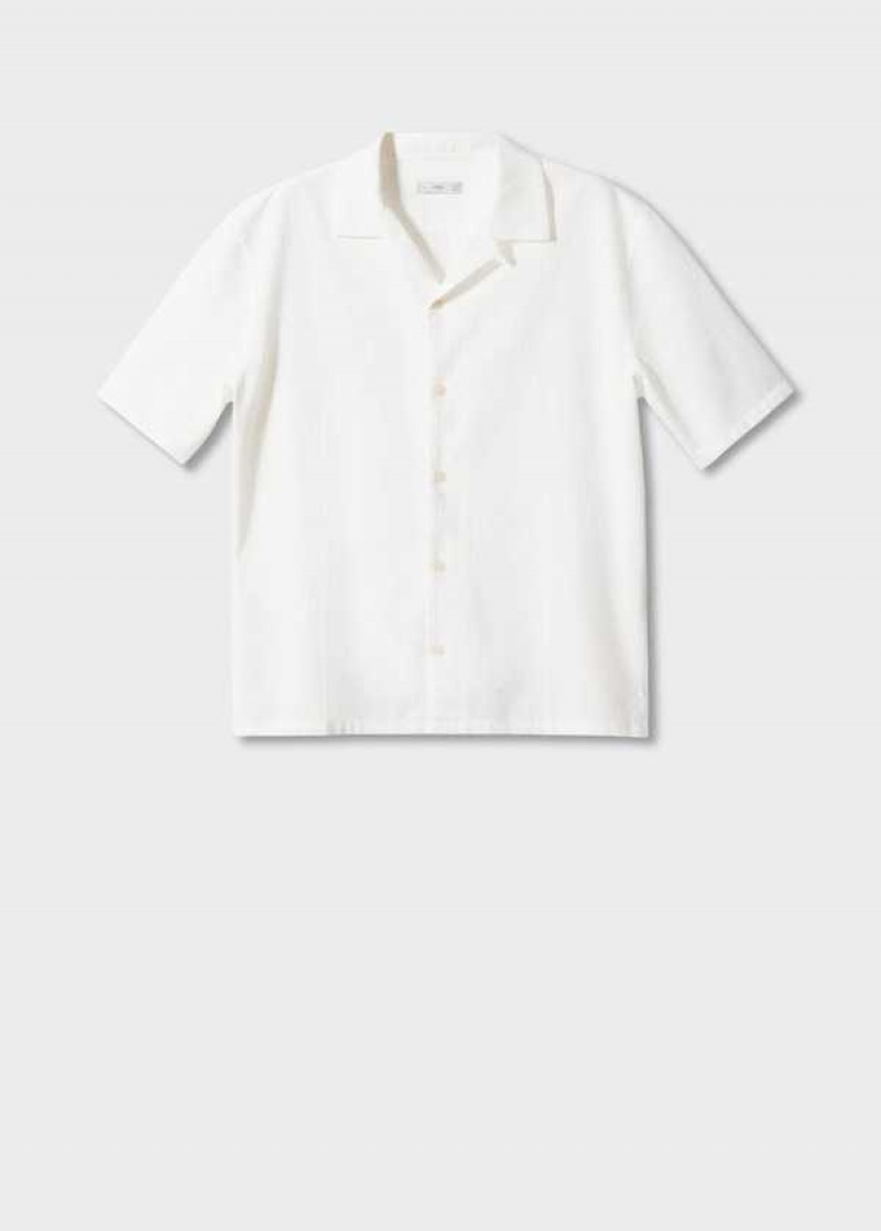 Mango 100% Bavlněné Shirt Structure | MNG-22070