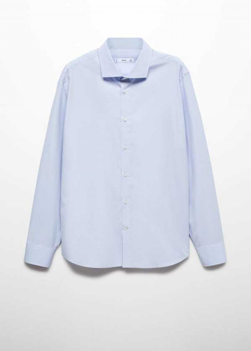 Mango 100% Bavlněné Slim Fit Shirt | MNG-22115