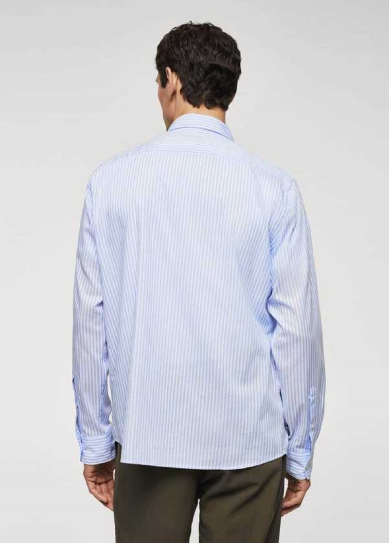 Mango 100% Bavlněné Slim Fit Shirt | MNG-22173