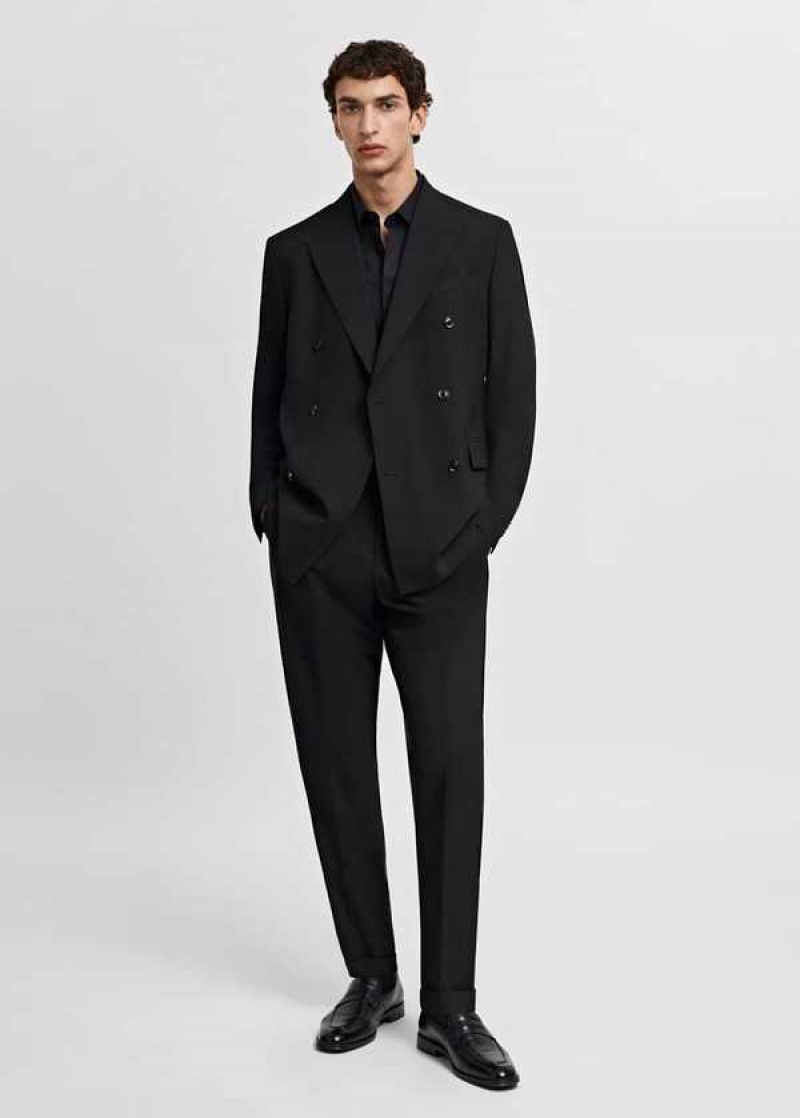 Mango 100% Bavlněné Slim-fit Suit Shirt | MNG-22271