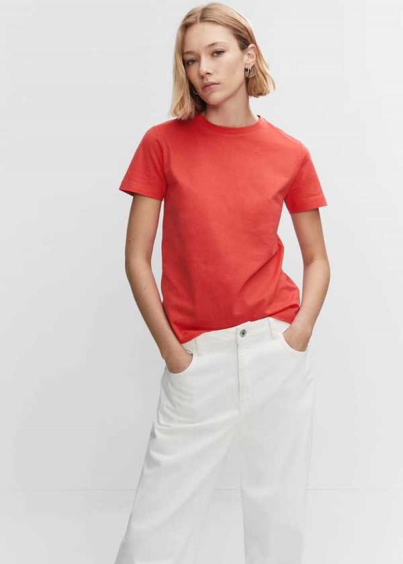 Mango 100% Bavlněné T-shirt | MNG-24988