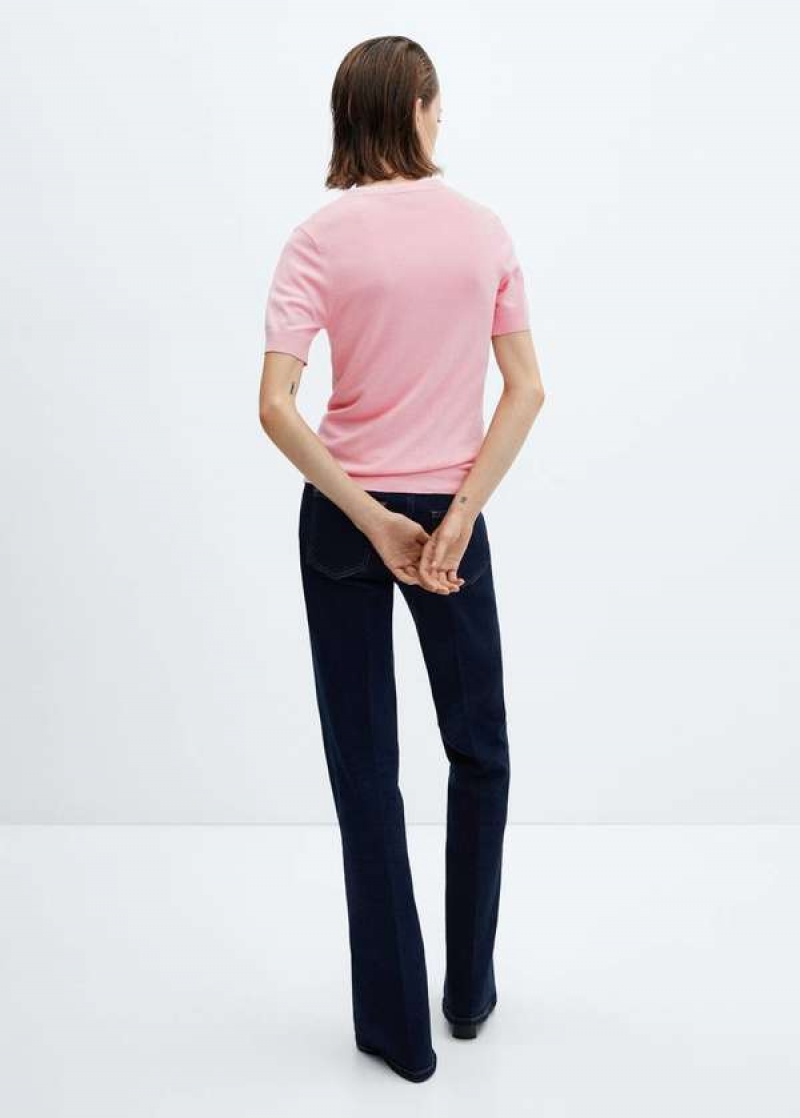 Mango 100% Cashmere Round-neck Svetrové | MNG-25635