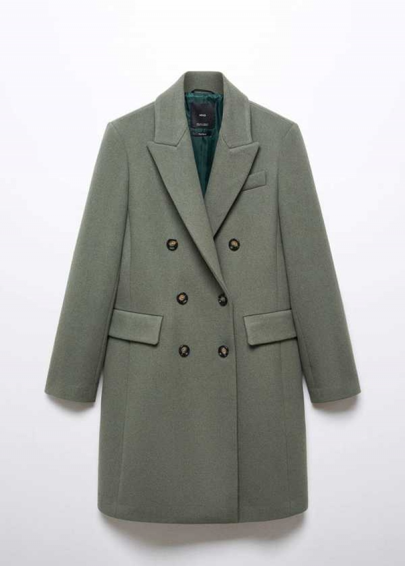 Mango 100% Læder Trench Coat | MNG-26393