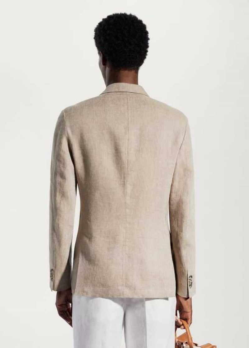 Mango 100% Linen Slim Fit Blazer | MNG-21366