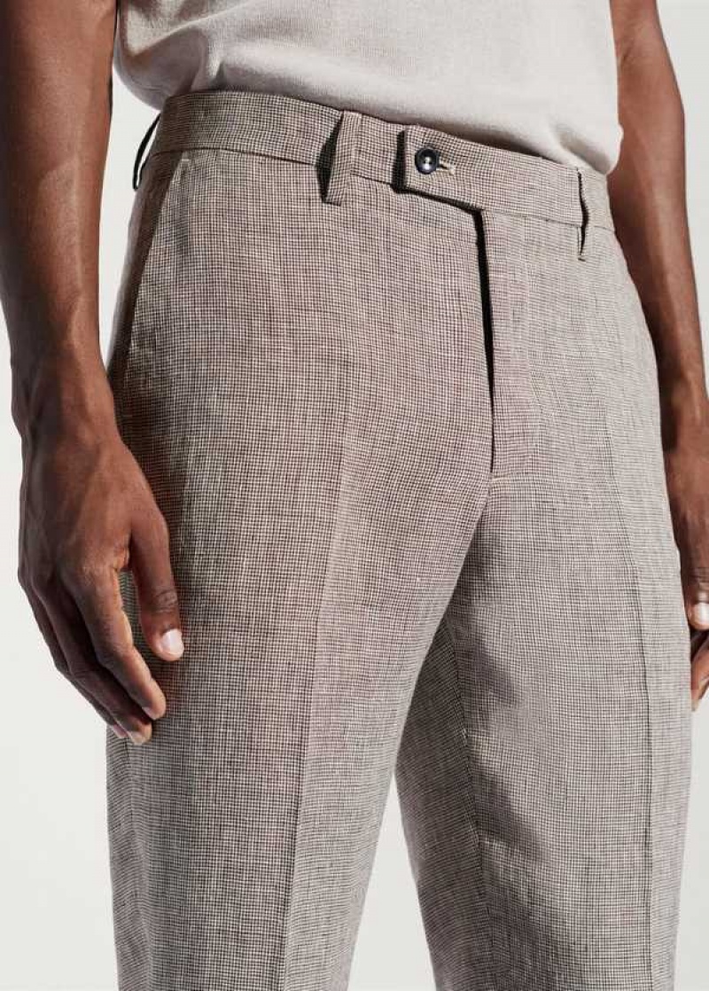 Mango 100% Linen Suit Trousers | MNG-22419