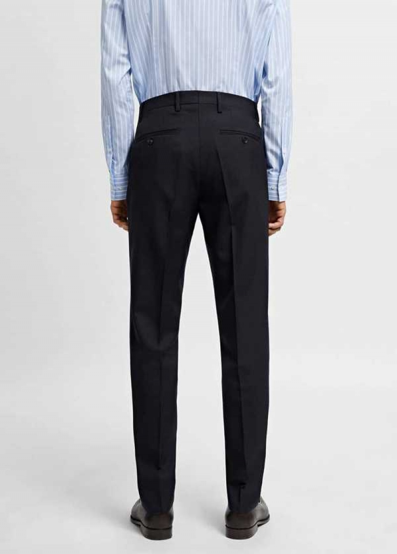 Mango 100% Virgin Vlna Suit Pants | MNG-22410