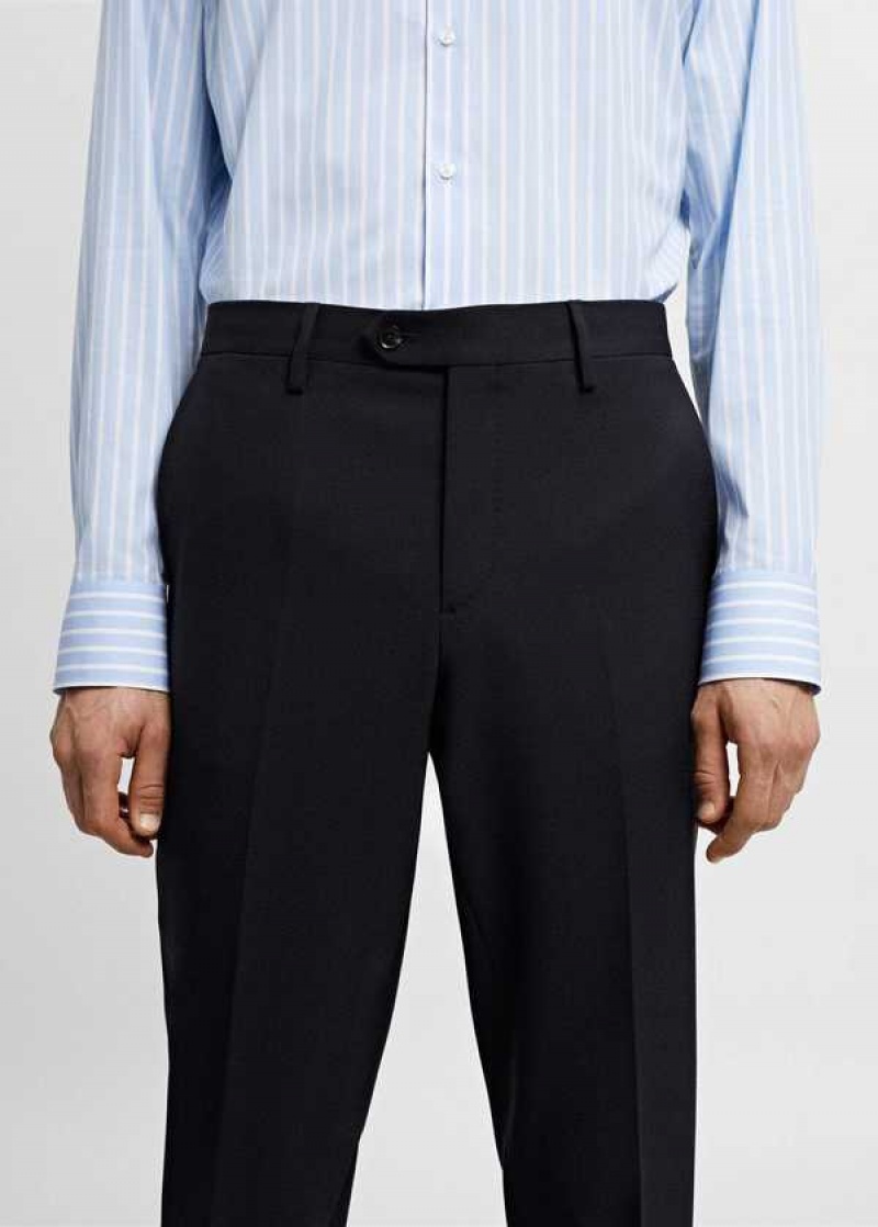 Mango 100% Virgin Vlna Suit Pants | MNG-22410