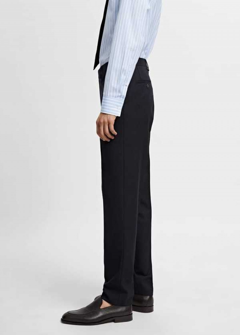 Mango 100% Virgin Vlna Suit Pants | MNG-22410