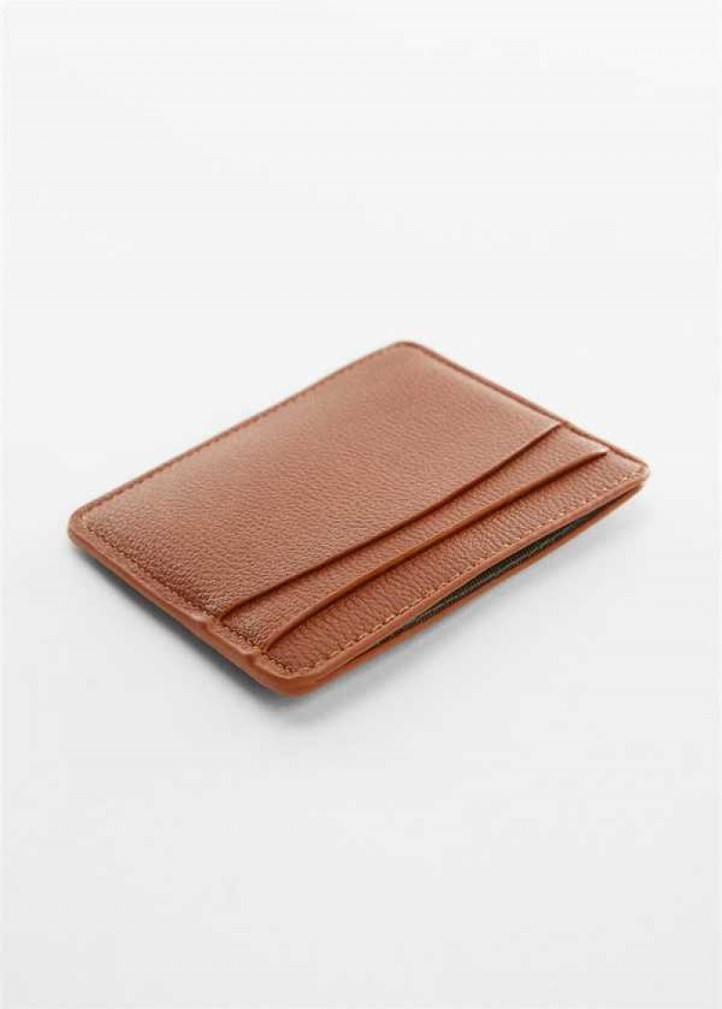 Mango Anti-contactless Læder-effect Card Holder | MNG-21137