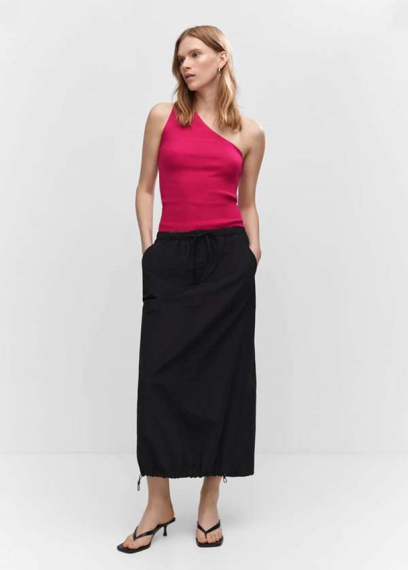 Mango Asymmetrical-neck Pletené Top | MNG-24786