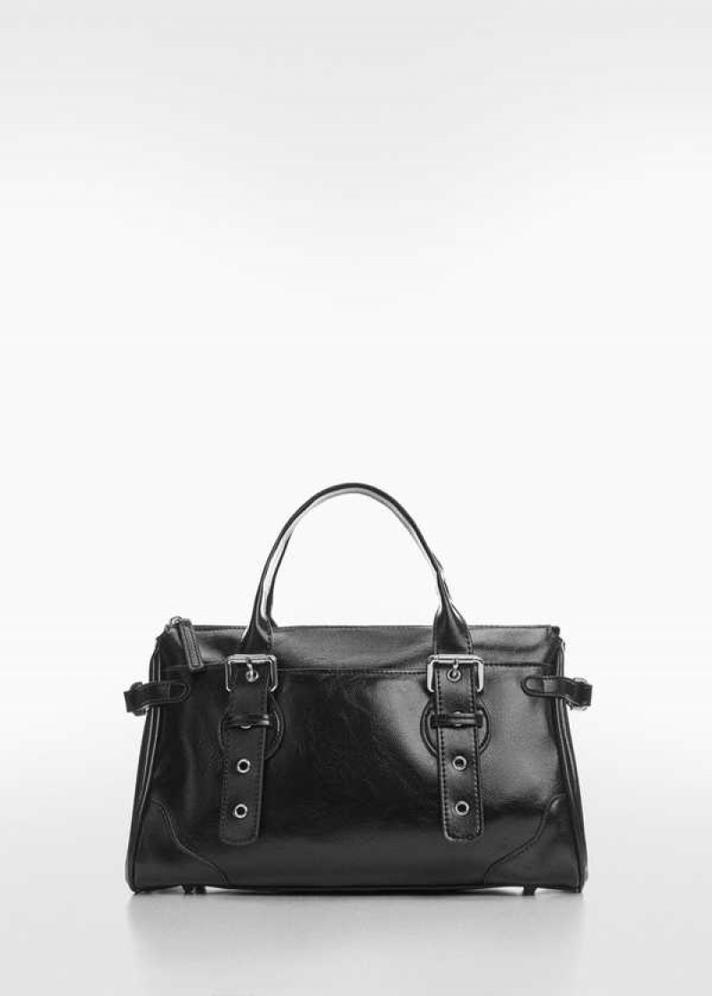 Mango Bag With Double Handle And Přezkou | MNG-23261