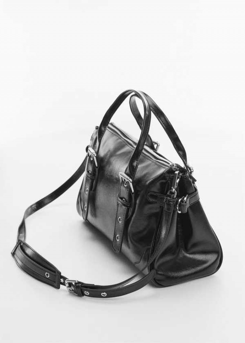 Mango Bag With Double Handle And Přezkou | MNG-23261