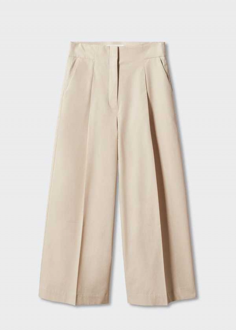 Mango Bavlněné Culotte Trousers | MNG-24299