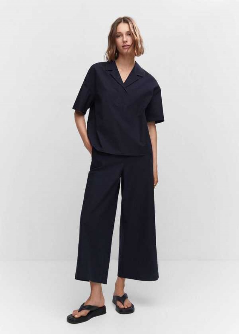 Mango Bavlněné Culotte Trousers | MNG-24352