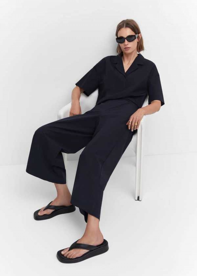 Mango Bavlněné Culotte Trousers | MNG-24352