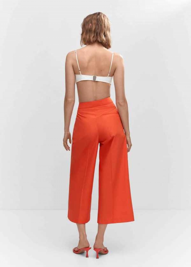 Mango Bavlněné Culotte Trousers | MNG-24411