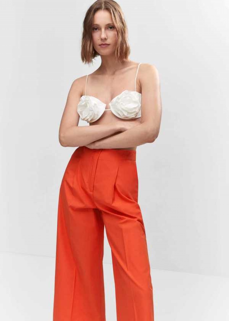 Mango Bavlněné Culotte Trousers | MNG-24411