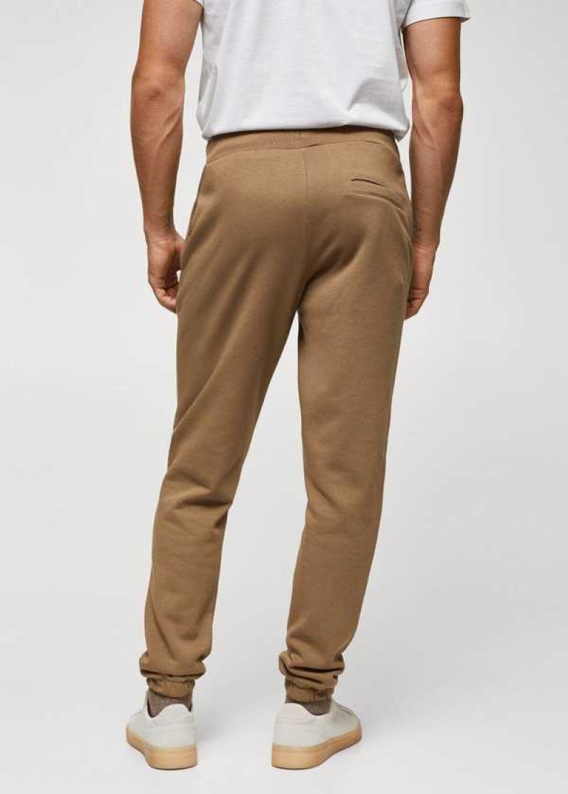 Mango Bavlněné Jogger-style Trousers | MNG-22325