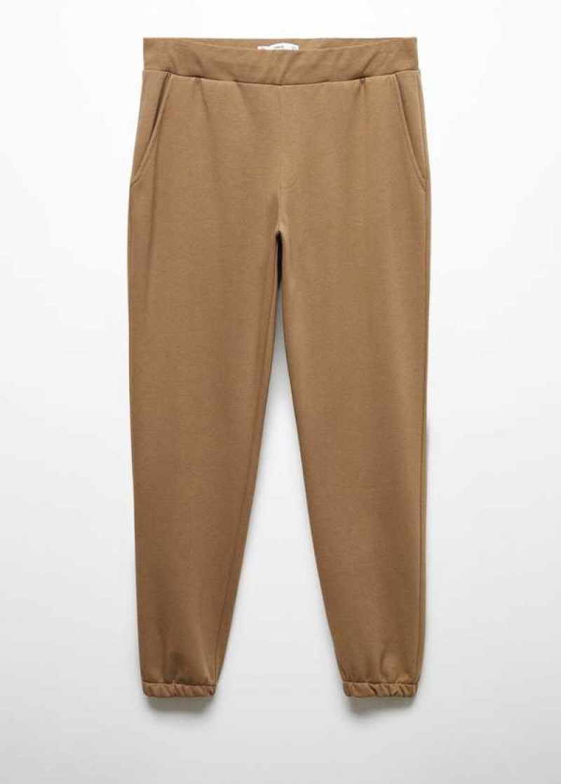 Mango Bavlněné Jogger-style Trousers | MNG-22325