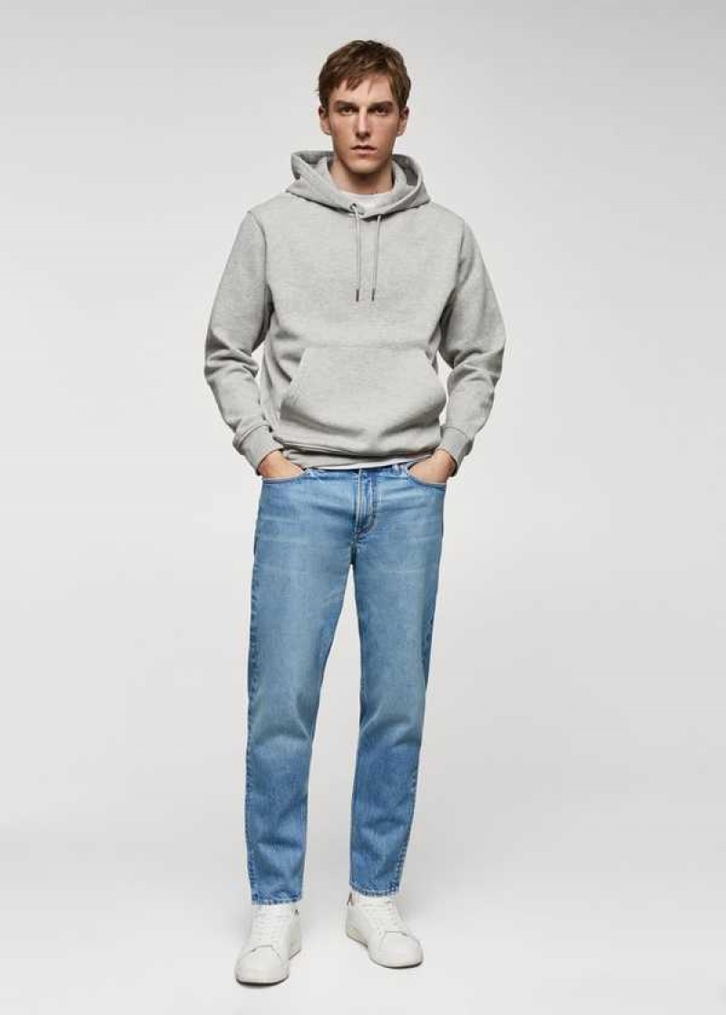 Mango Bavlněné Kangaroo-hooded Sweatshirt | MNG-21852