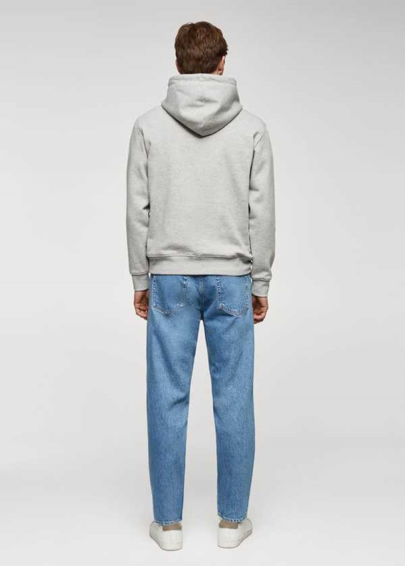 Mango Bavlněné Kangaroo-hooded Sweatshirt | MNG-21852