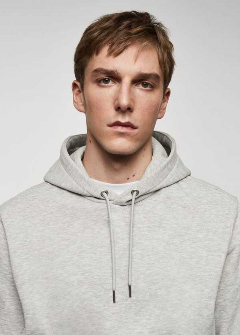 Mango Bavlněné Kangaroo-hooded Sweatshirt | MNG-21852