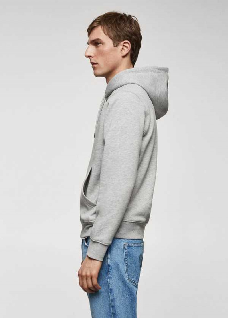 Mango Bavlněné Kangaroo-hooded Sweatshirt | MNG-21852