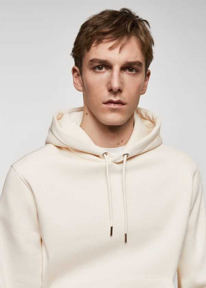 Mango Bavlněné Kangaroo-hooded Sweatshirt | MNG-21836