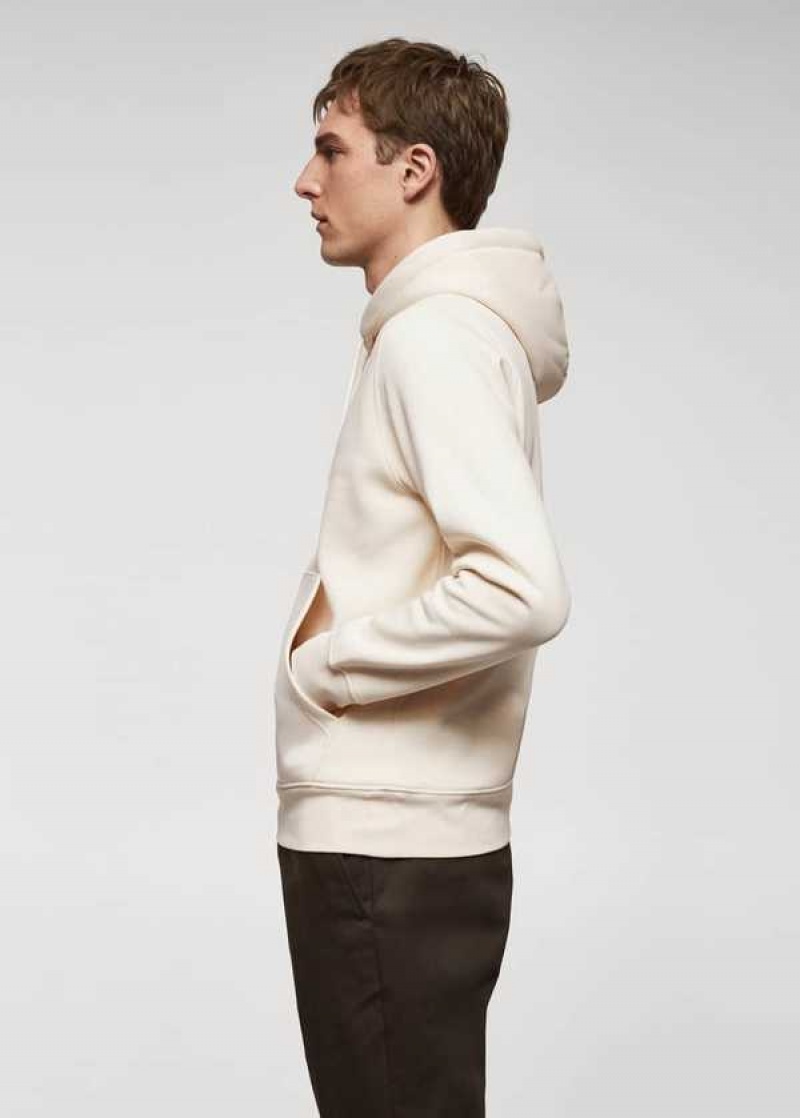 Mango Bavlněné Kangaroo-hooded Sweatshirt | MNG-21836