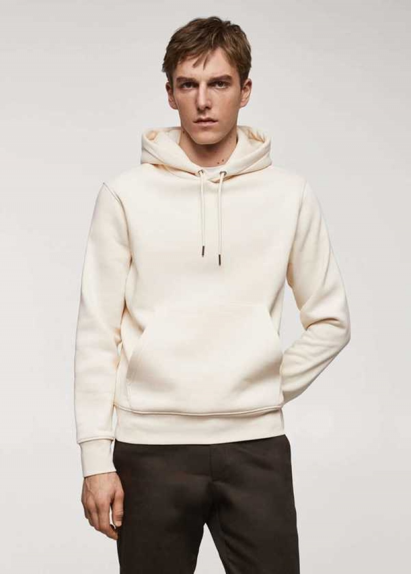 Mango Bavlněné Kangaroo-hooded Sweatshirt | MNG-21836