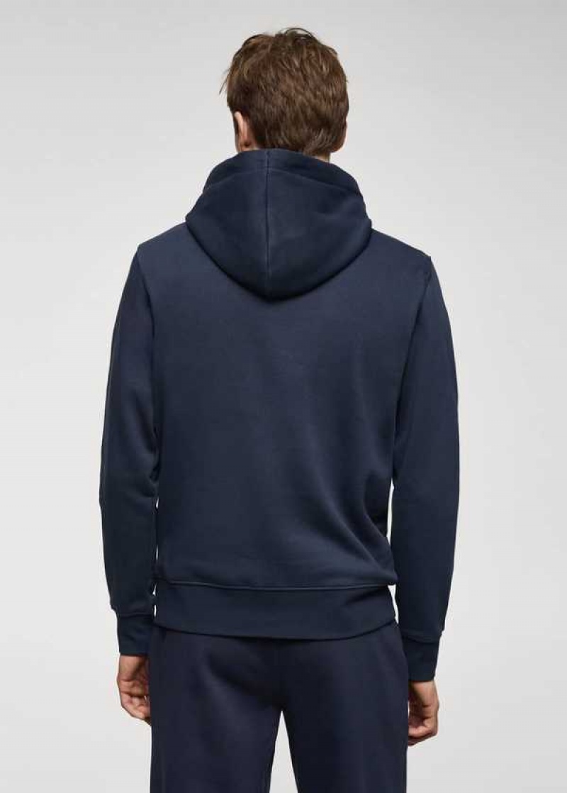 Mango Bavlněné Kangaroo-hooded Sweatshirt | MNG-21829