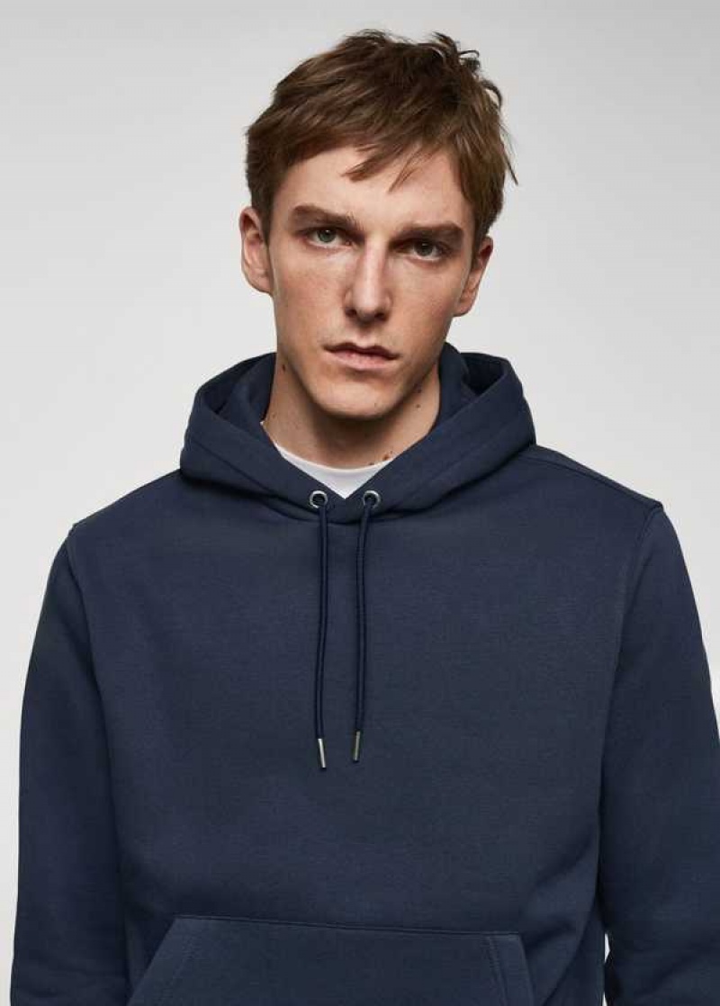 Mango Bavlněné Kangaroo-hooded Sweatshirt | MNG-21829