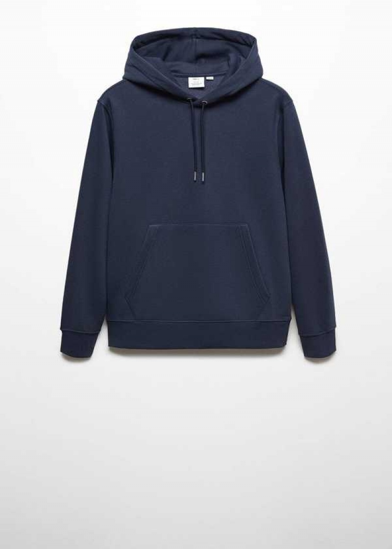 Mango Bavlněné Kangaroo-hooded Sweatshirt | MNG-21829