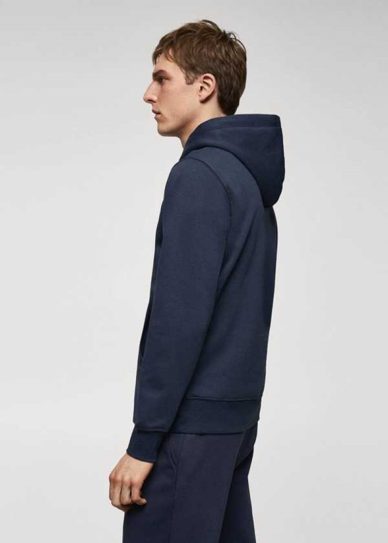 Mango Bavlněné Kangaroo-hooded Sweatshirt | MNG-21829