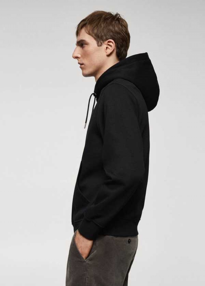 Mango Bavlněné Kangaroo-hooded Sweatshirt | MNG-21828