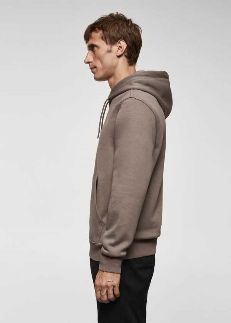 Mango Bavlněné Kangaroo-hooded Sweatshirt | MNG-21826