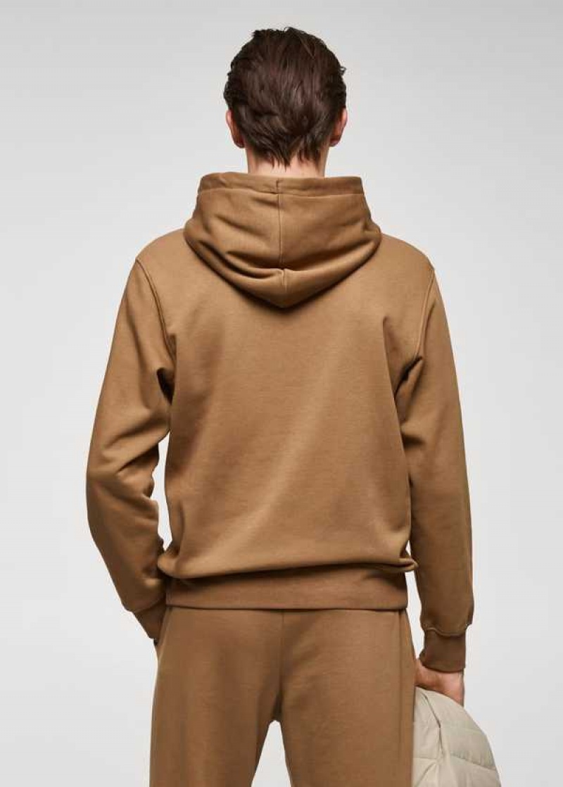 Mango Bavlněné Kangaroo-hooded Sweatshirt | MNG-21768