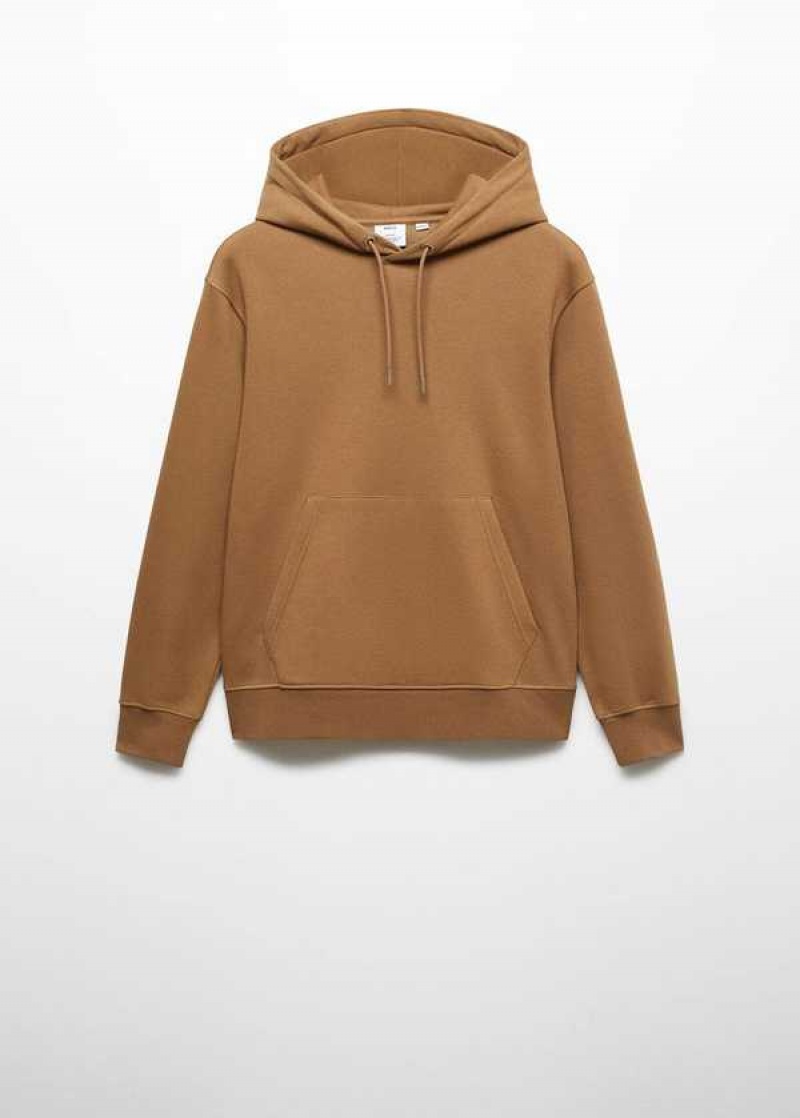 Mango Bavlněné Kangaroo-hooded Sweatshirt | MNG-21768