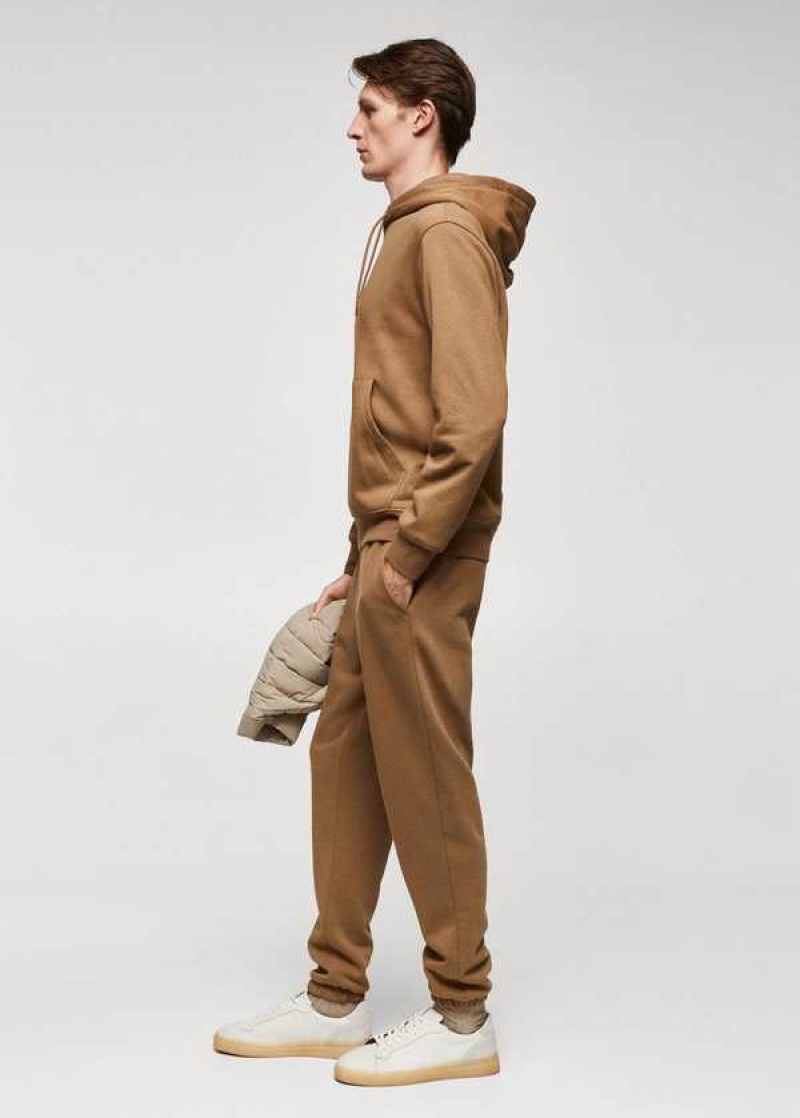 Mango Bavlněné Kangaroo-hooded Sweatshirt | MNG-21768