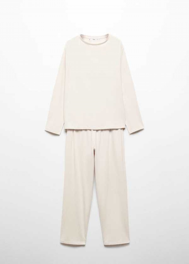 Mango Bavlněné Long Pyjamas | MNG-23729