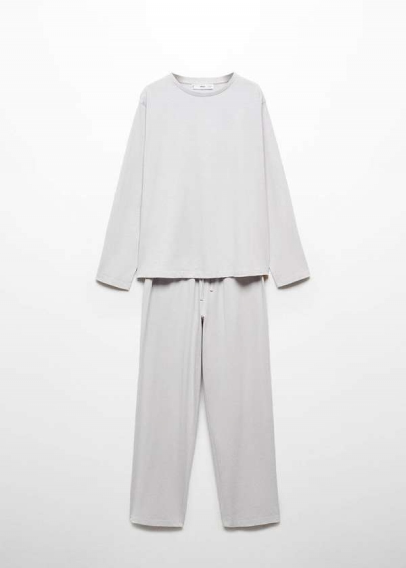 Mango Bavlněné Long Pyjamas | MNG-23733