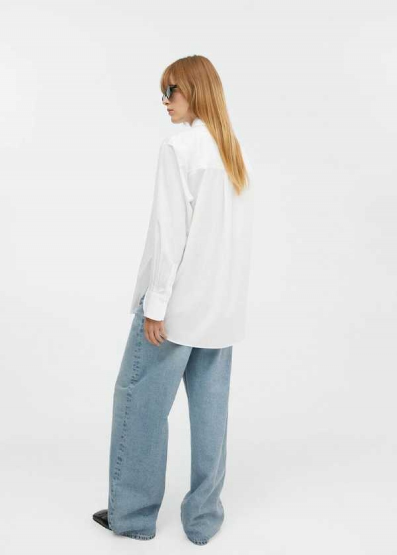 Mango Bavlněné Long Shirt | MNG-25220