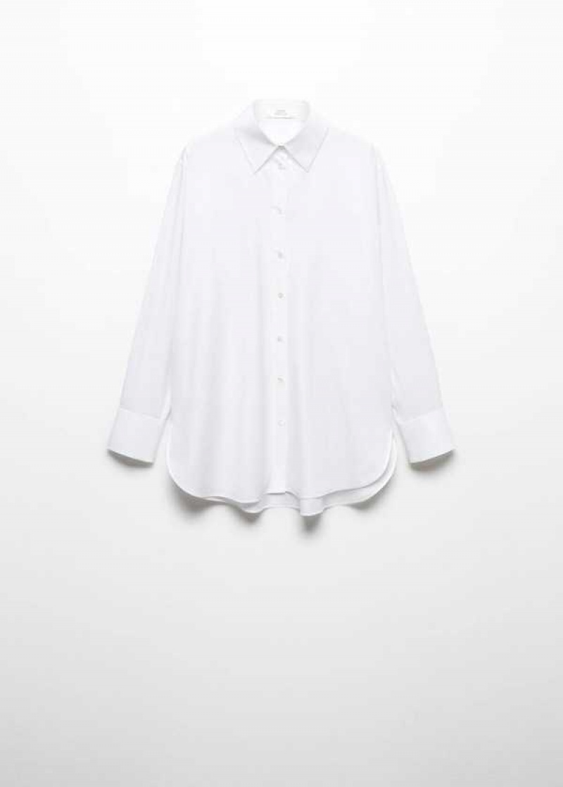 Mango Bavlněné Long Shirt | MNG-25220