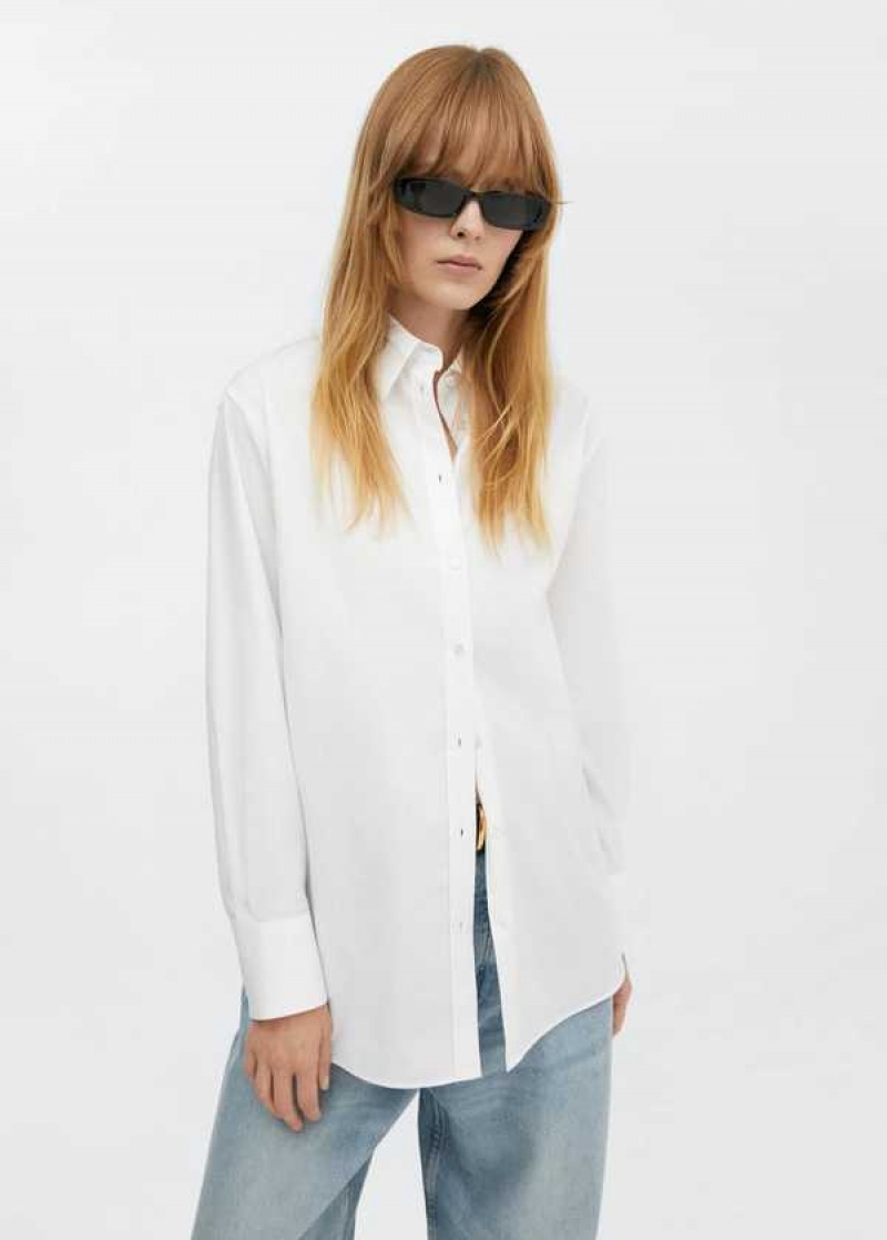 Mango Bavlněné Long Shirt | MNG-25220