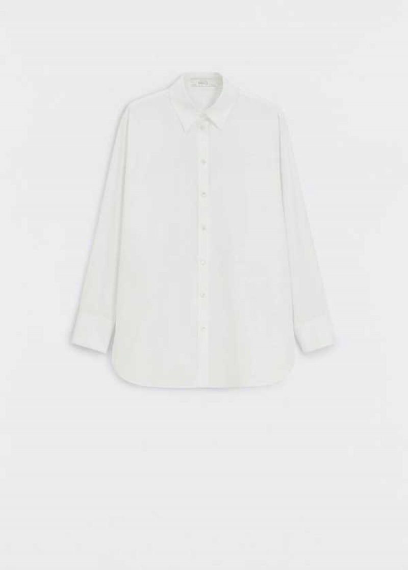 Mango Bavlněné Long Shirt | MNG-25343