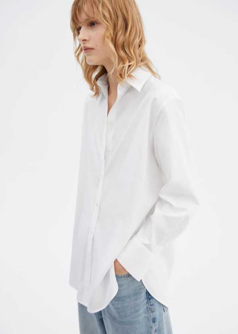 Mango Bavlněné Long Shirt | MNG-25343